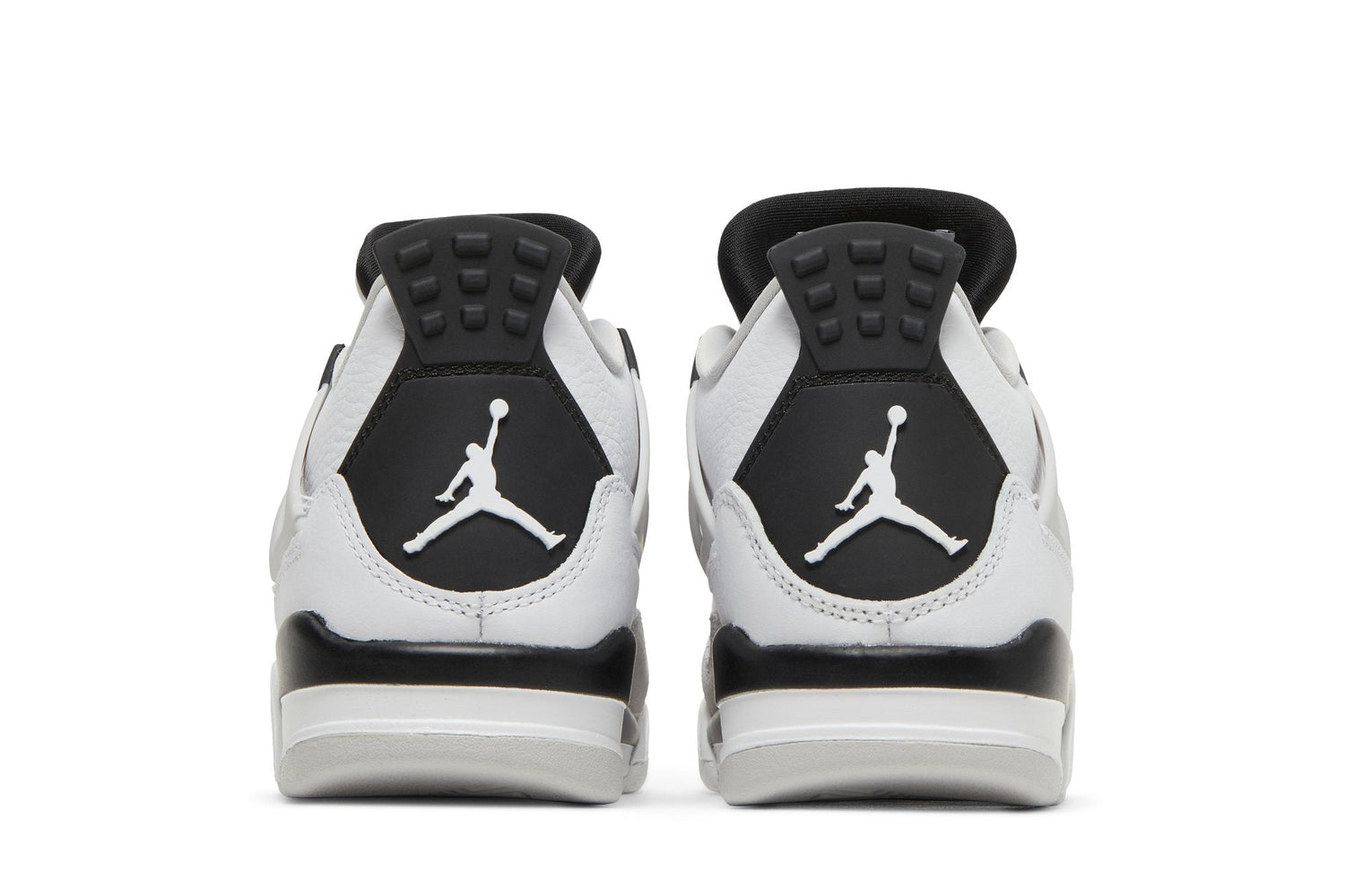 Tênis Air Jordan 4 Retro &quot;Military Black&quot; Branco - LK Sneakers