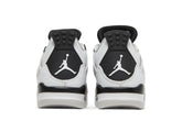 Tênis Air Jordan 4 Retro "Military Black" Branco - LK Sneakers