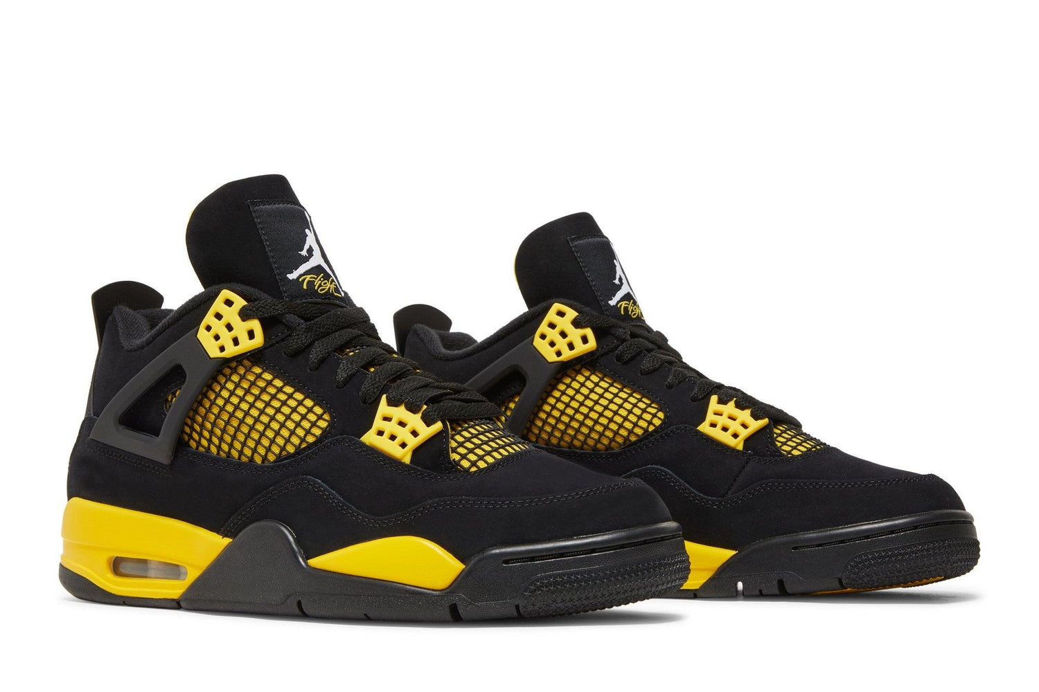 Tênis Air Jordan 4 Thunder Preto/Amarelo - LK.Sneakers - DH6927017 - 1