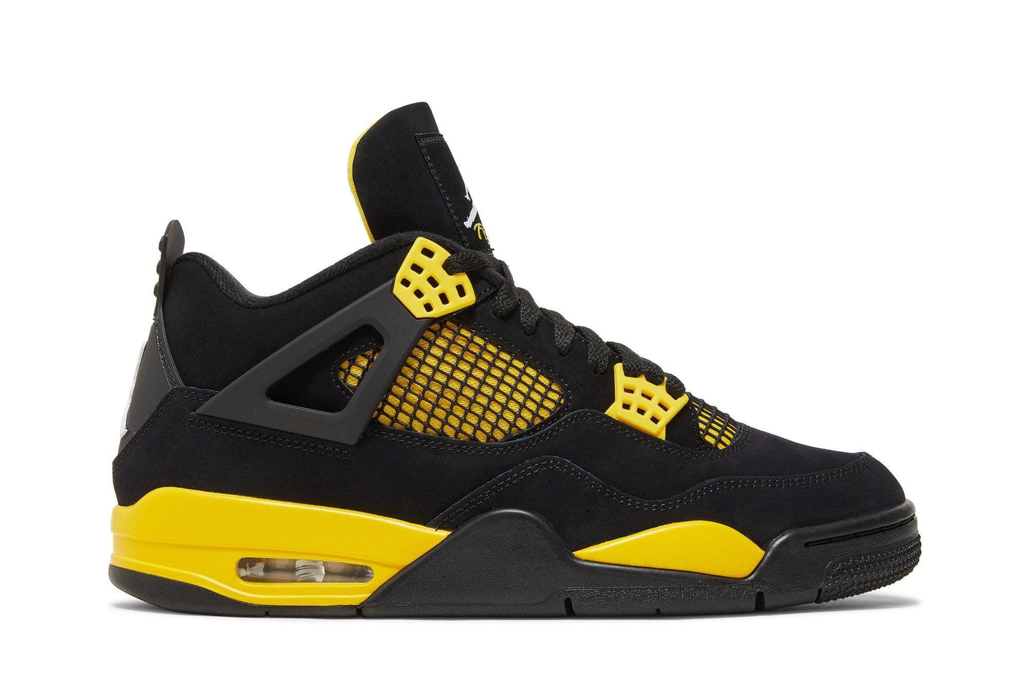 Tênis Air Jordan 4 Thunder Preto/Amarelo - LK Sneakers