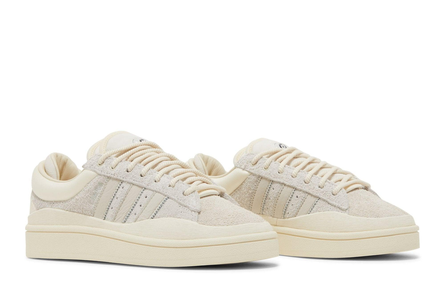 Tênis Bad Bunny x adidas Campus Light Cloud White Bege - Adidas - 