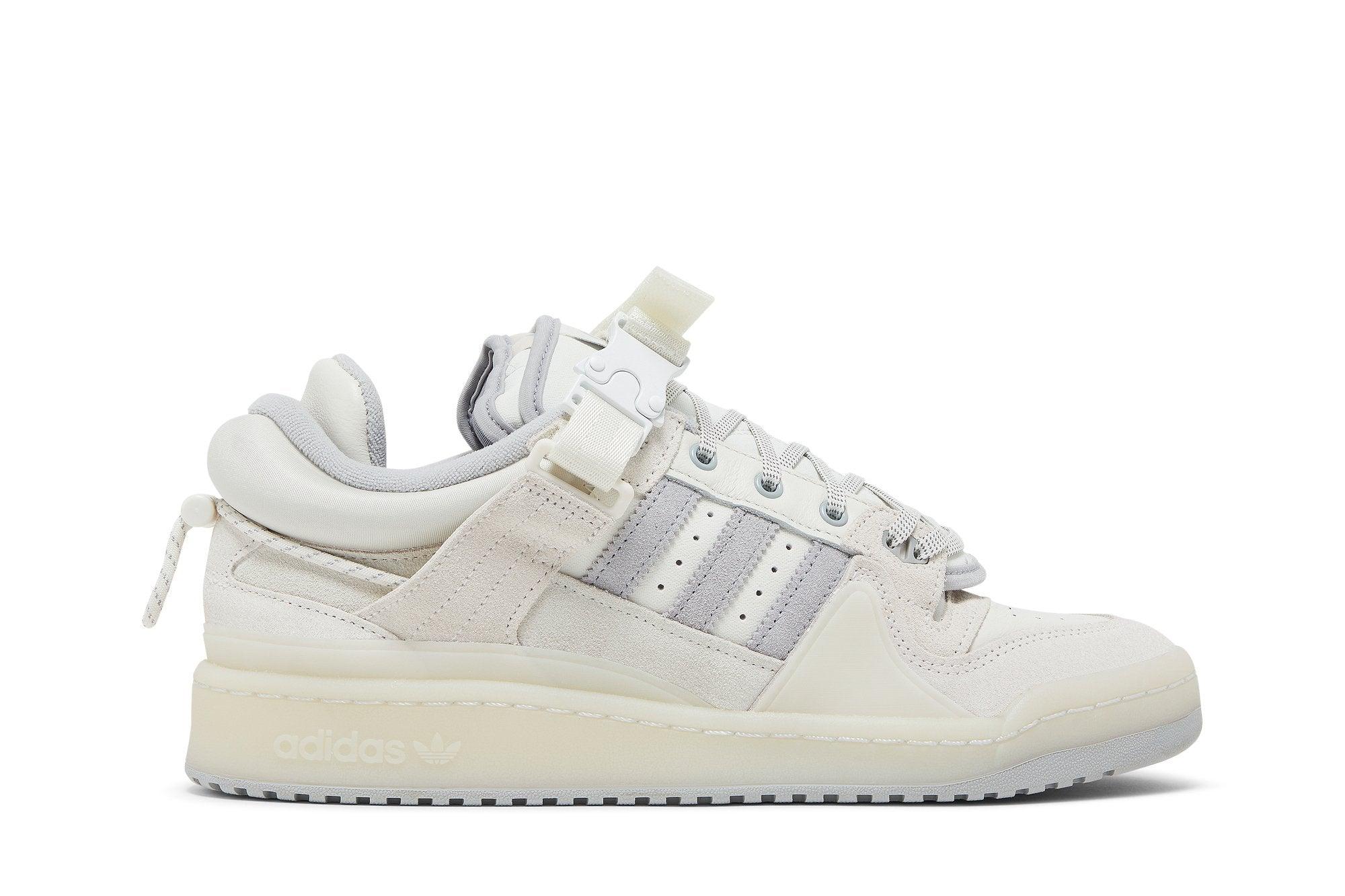 Tênis Bad Bunny x adidas Forum Buckle Low White Branco - LK Sneakers