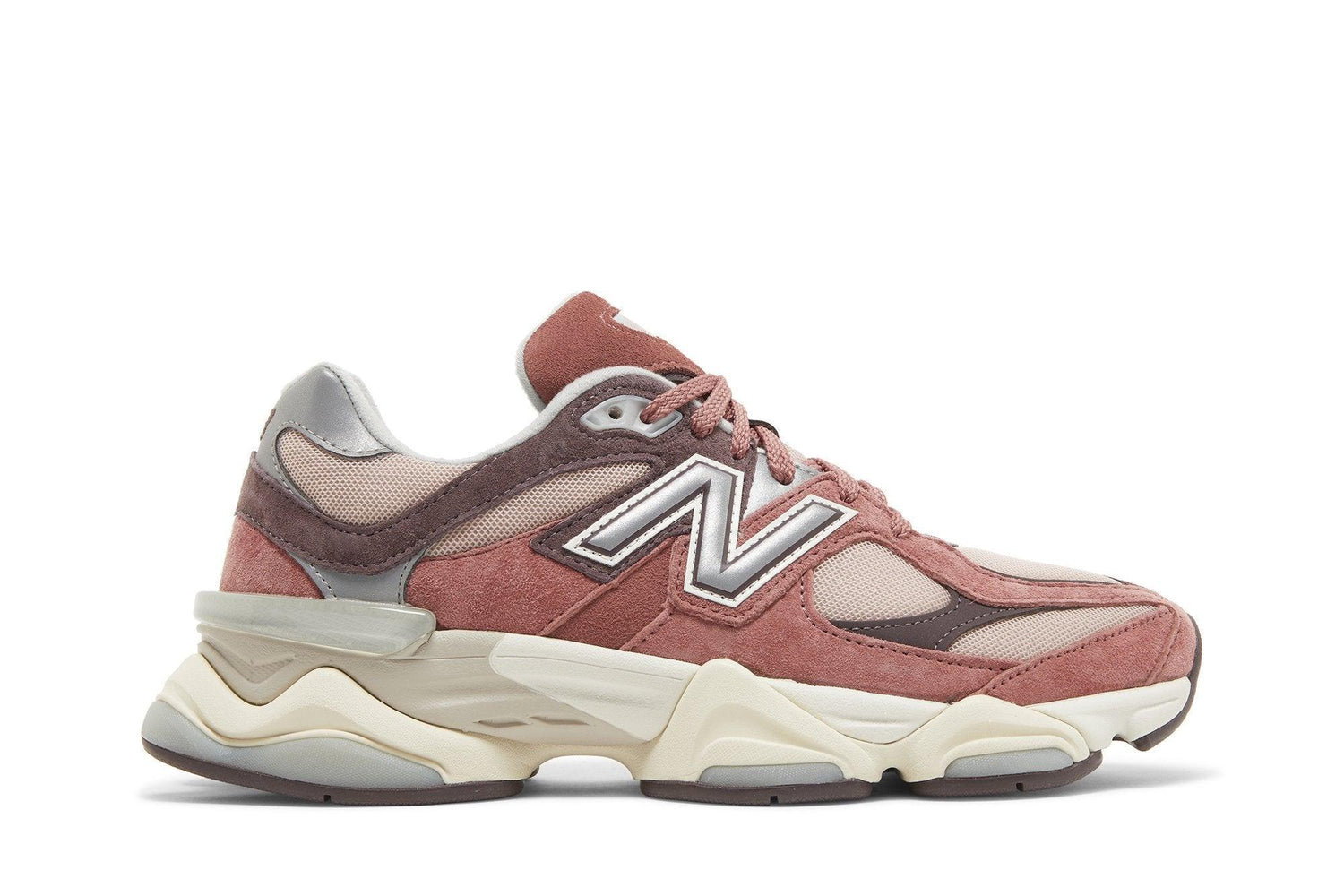 Tênis New Balance 9060 Mineral Red Truffle Rain Cloud Vermelho - LK.Sneakers - U9060TRU - 37