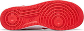 Tênis Nike Air Force 1 Low Fire Red White Vermelho - LK Sneakers