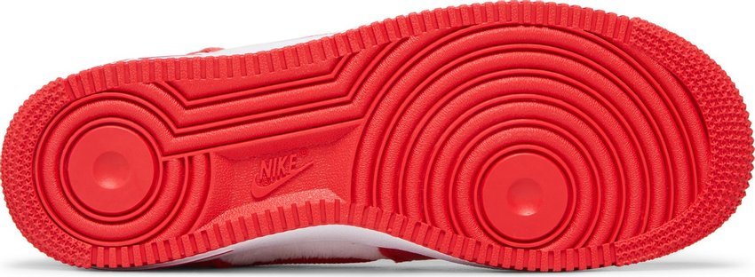 Tênis Nike Air Force 1 Low Fire Red White Vermelho - LK Sneakers