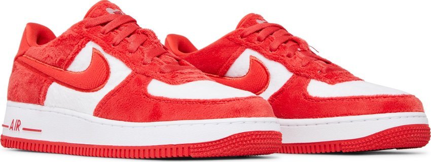 Tênis Nike Air Force 1 Low Fire Red White Vermelho - LK Sneakers