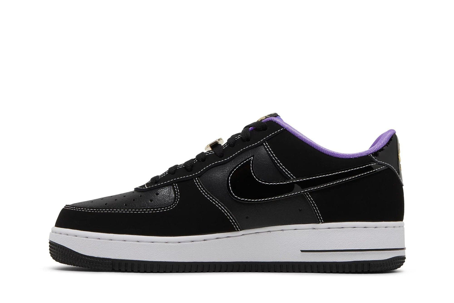 Tênis Nike Air Force 1 Low World Champ Lakers Preto - LK Sneakers