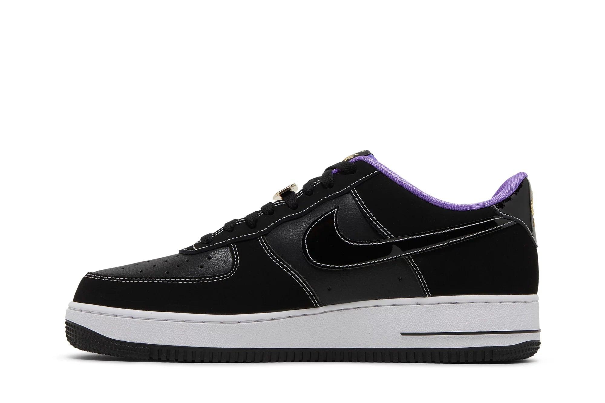Tênis Nike Air Force 1 Low World Champ Lakers Preto - LK.Sneakers - DR9866001