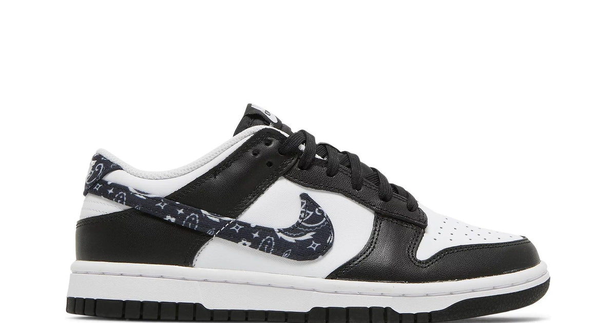 Tênis Nike Dunk Low Black Paisley Preto por R$ 1.799,99 em até 10x