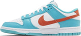 Vista traseira do Nike Nike Dunk Low 