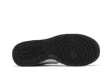 Vista traseira do Nike Nike Dunk Low Pale Ivory Redwood mostrando calcanheira e detalhes do solado