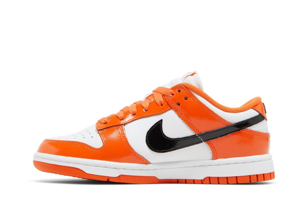 Tênis Nike Dunk Low Patent Halloween Laranja