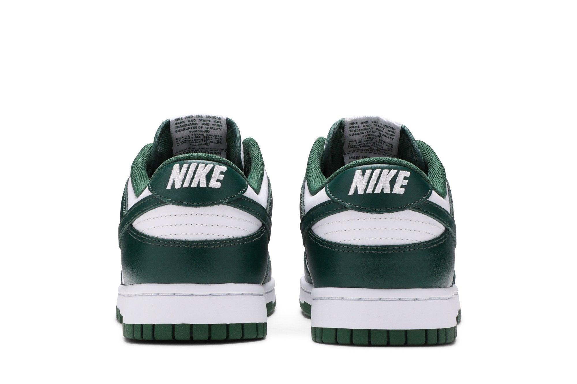 Tênis Nike Dunk Low Varsity Green &quot;Michigan State&quot; Verde - LK Sneakers