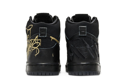 Tênis Nike SB Dunk High Pro Black and Metallic Gold Preto - Nike - DH7755001