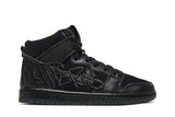 Nike Nike SB Dunk High Pro Black and Metallic Gold tênis em preto original na LK Sneakers