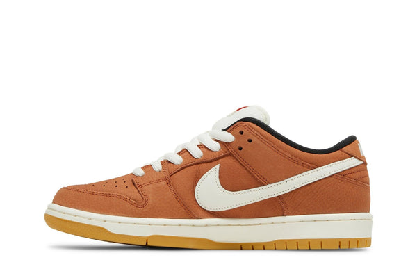 Tênis Nike SB Dunk Low Pro ISO Dark Russet Marrom