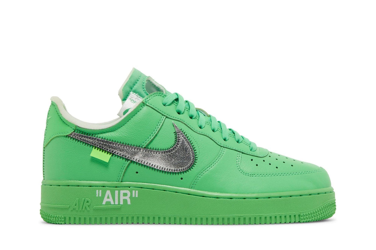 Tênis Off-White x Nike Air Force 1 Low Green Brooklyn Verde