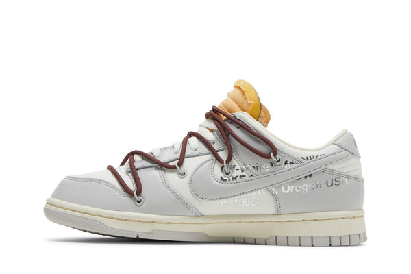 Tênis Off-White x Nike Dunk Low Lot 46 of 50 Cinza