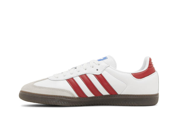 Tênis Adidas Samba OG White Scarlet Branco