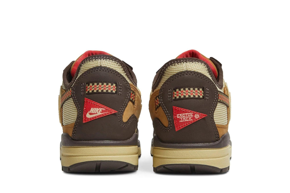 Tênis Travis Scott x Nike Air Max 1 Cactus Brown Marrom | LK Sneakers