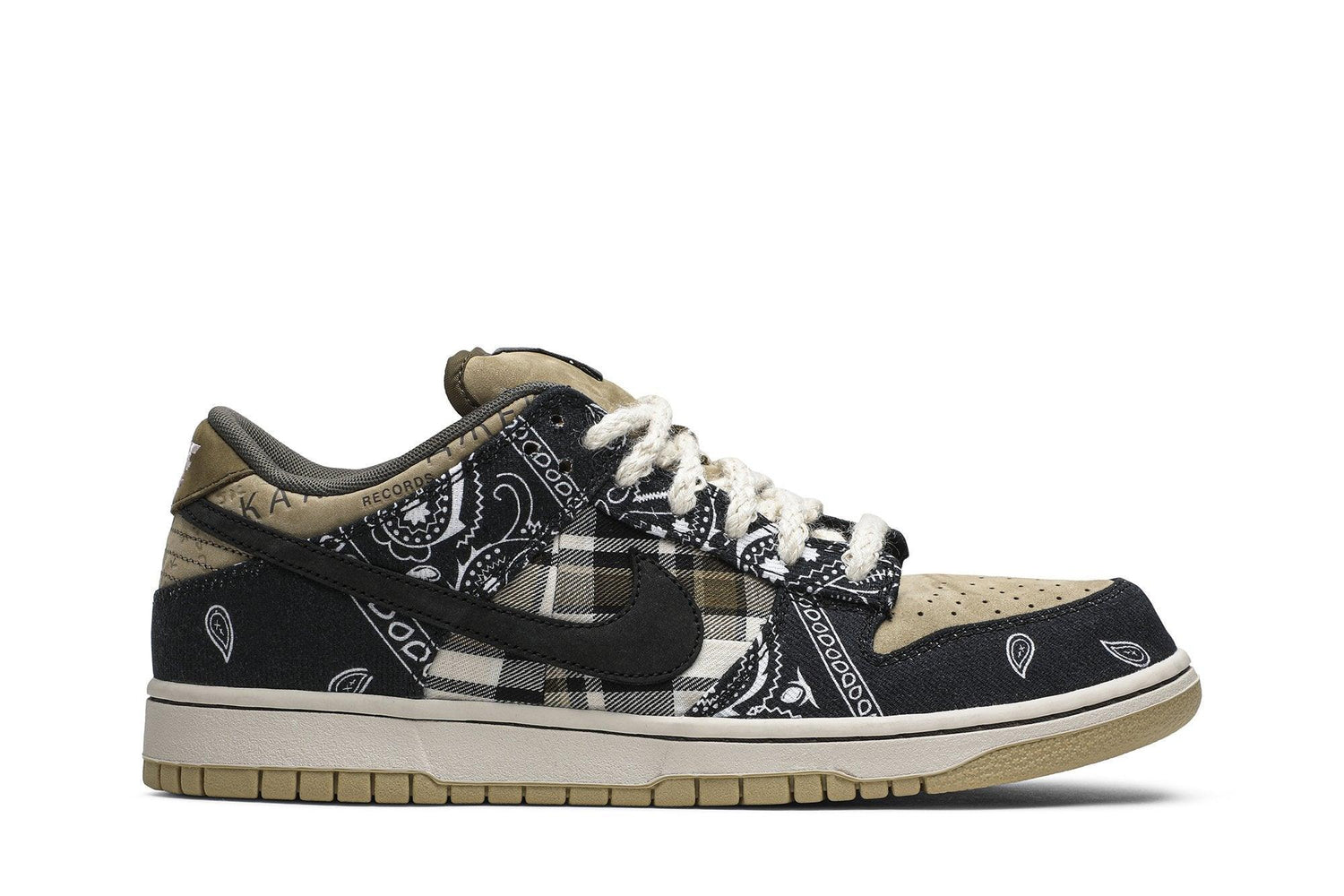 Tênis Travis Scott x Nike Dunk Low Cactus Jack Preto - LK Sneakers