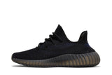 Vista lateral do Yeezy Yeezy Boost 350 V2 Dazzling Blue mostrando design do cabedal e logo da marca