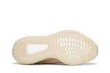 Vista traseira do Yeezy Yeezy Boost 350 V2 MX Oat mostrando calcanheira e detalhes do solado