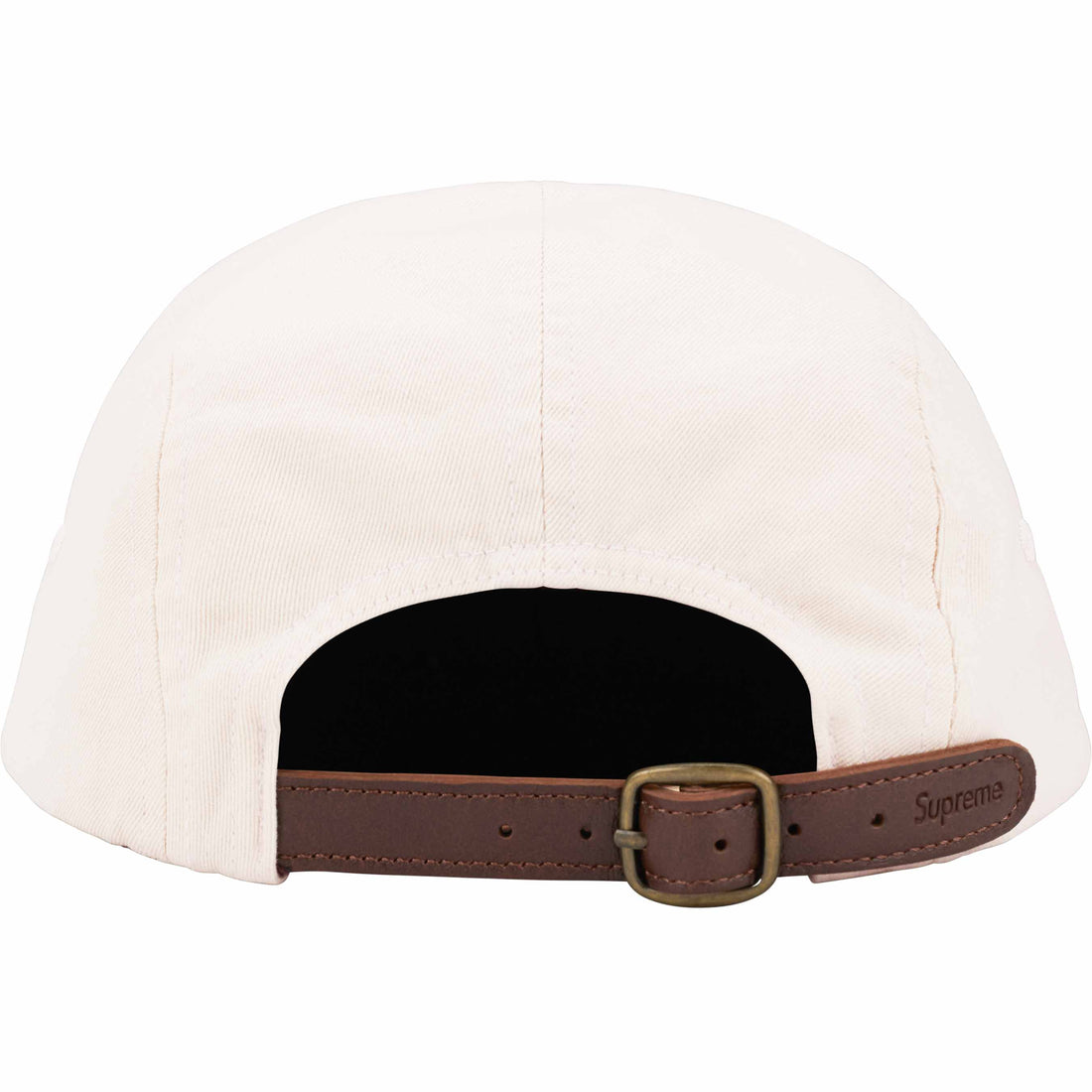 Boné 5 Panel Supreme &quot;Washed Chino&quot; Branco - LK Sneakers