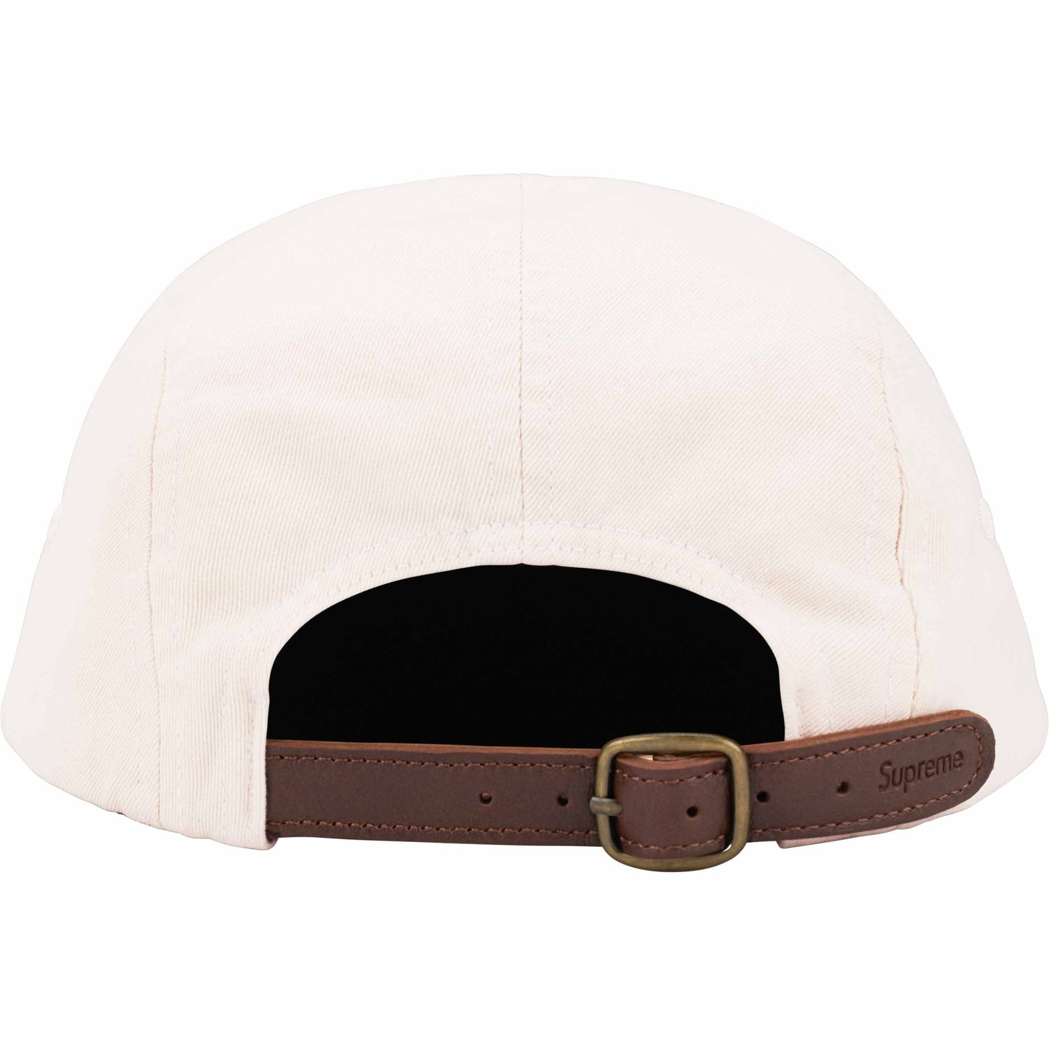 Boné 5 Panel Supreme &quot;Washed Chino&quot; Branco - LK Sneakers - washedss24wht